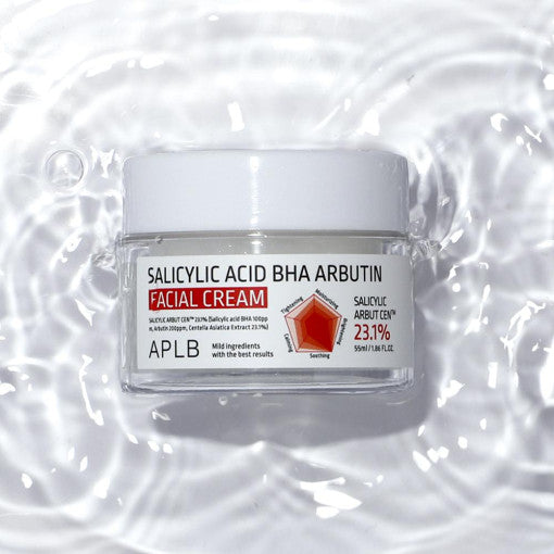 APLB Salicylic Acid BHA Arbutin Facial Cream 55ml