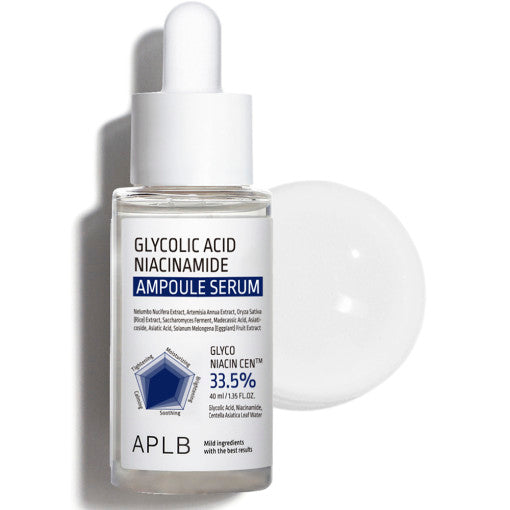 APLB Glykolsäure-Niacinamid-Ampullenserum, 40 ml