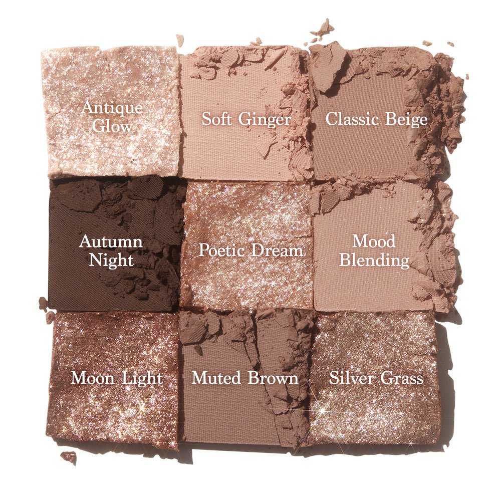 dasique Lidschatten-Palette – 10 Autumn Breeze