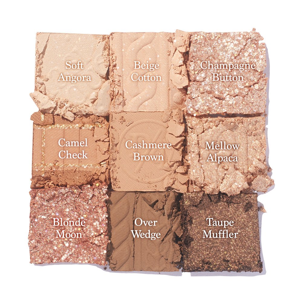 dasique Lidschatten-Palette – 15 Beige Knit