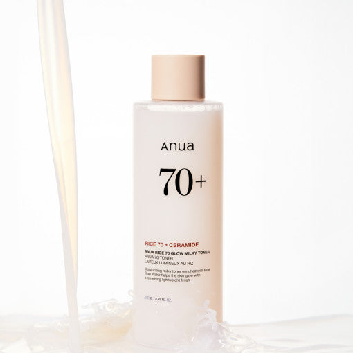 Anua Rice 70 Glow Milchiger Toner 250ml 