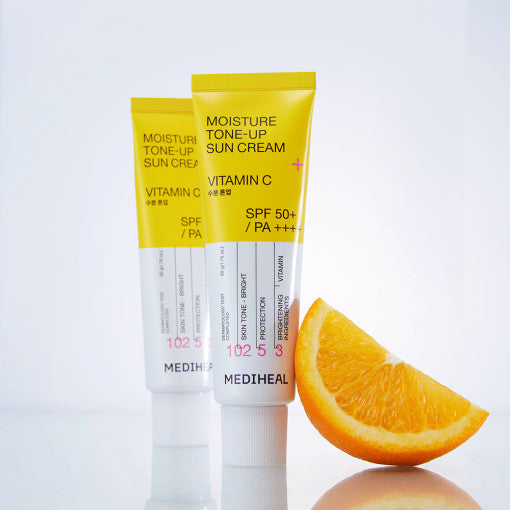 MEDIHEAL MEDIHEAL Moisture Tone-Up Sonnencreme Vitamin C 50ml (LSF 50+, PA++++)