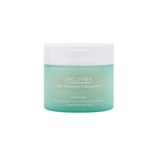 MIGUHARA Cica Bakuchiol Calming Pad 70 pads 150ml