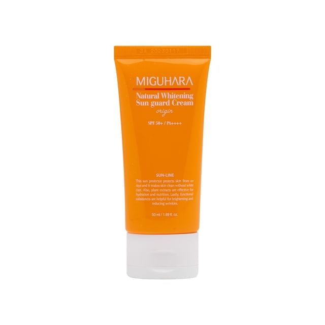 MIGUHARA Natürliche aufhellende Sonnenschutzcreme Origin SPF50+/PA++++ 50ml