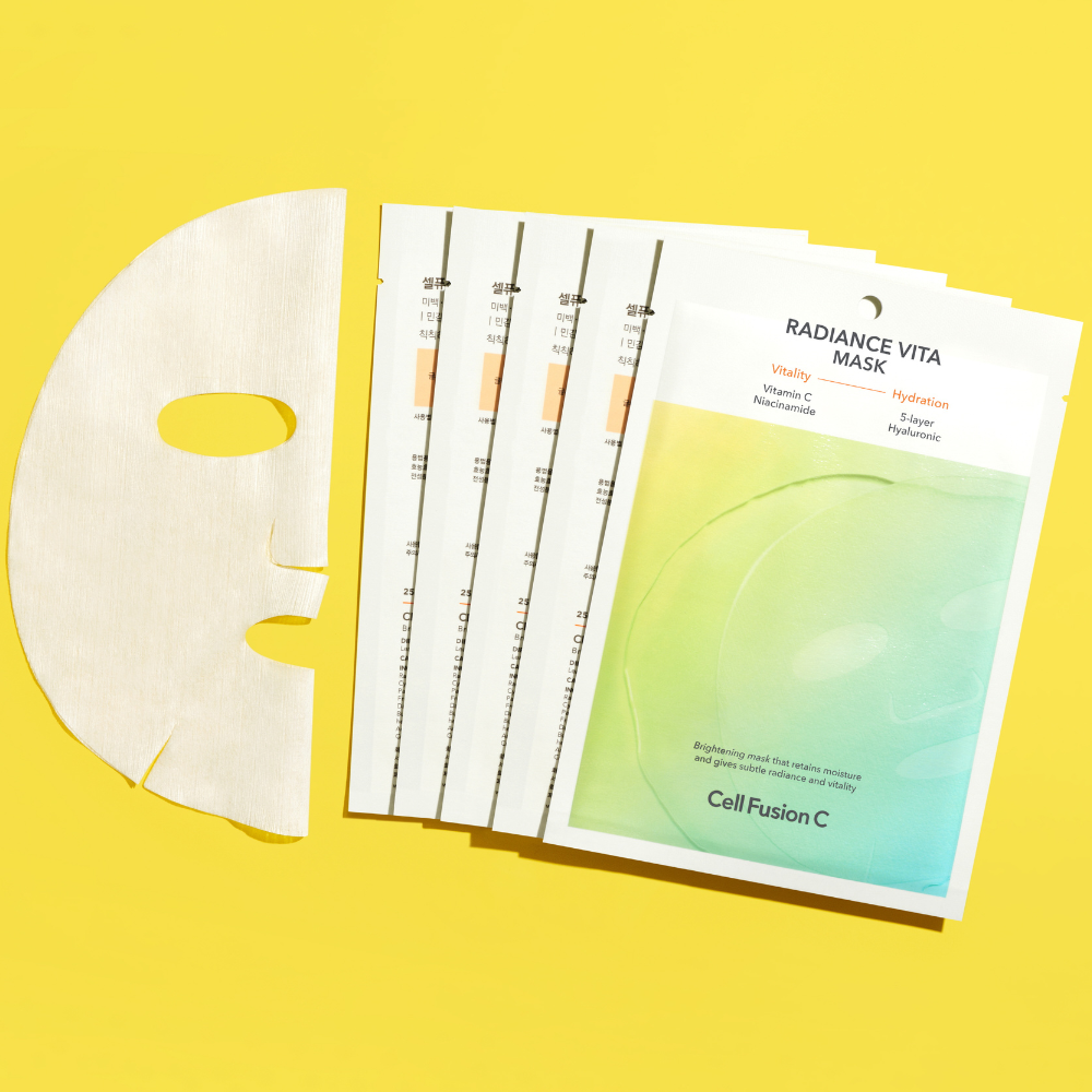 [Cell Fusion C] Radiance Vita Masks (5 sheets) 25ml x 5ea