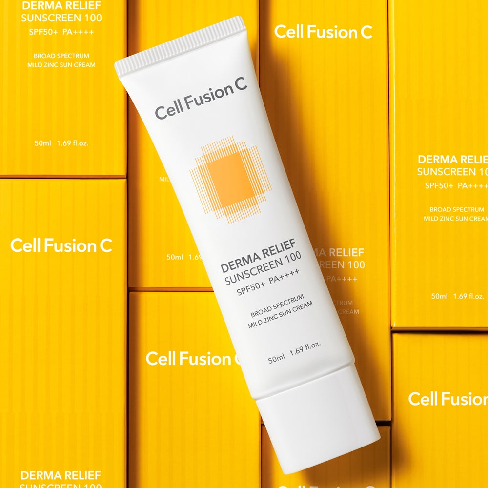 [Cell Fusion C] Derma Relief Sonnenschutz SPF50+ / PA++++ 50ml