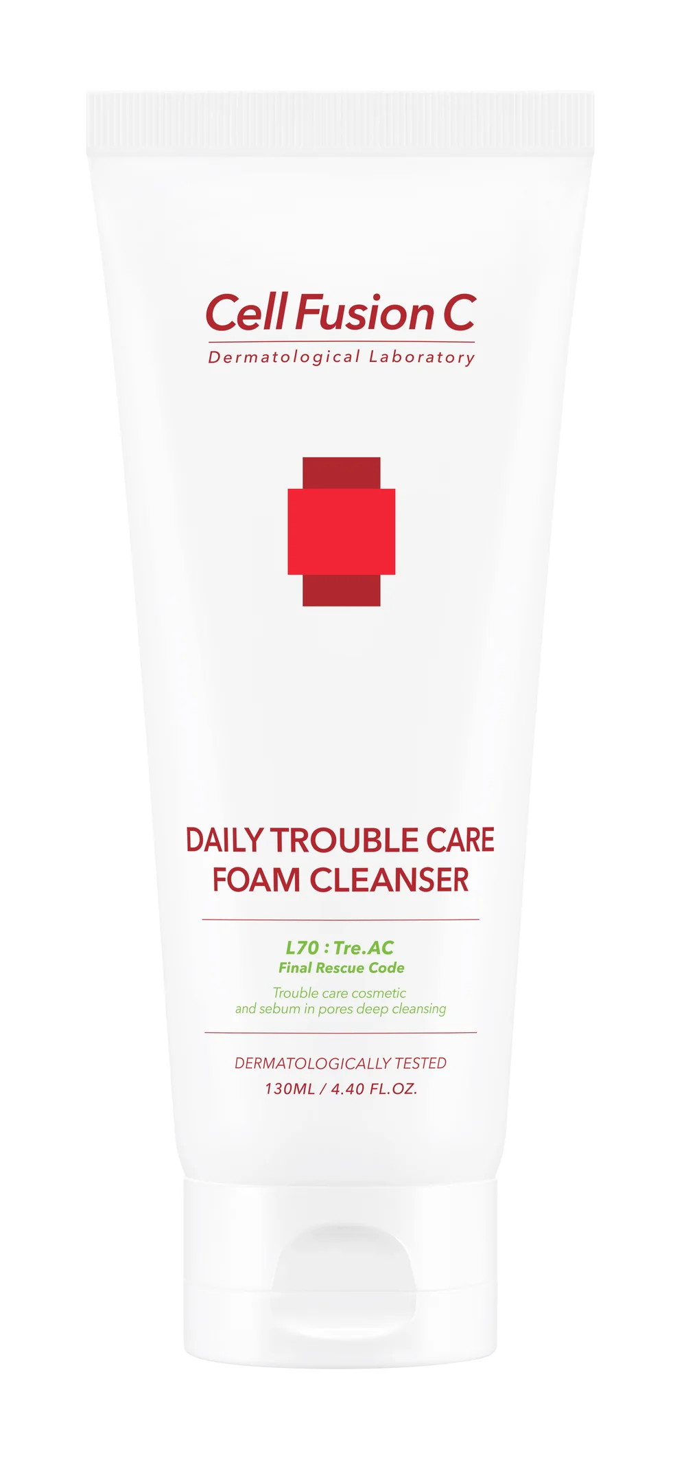 [Cell Fusion C] TRE.AC Daily Trouble Care Foam Cleanser 130ml