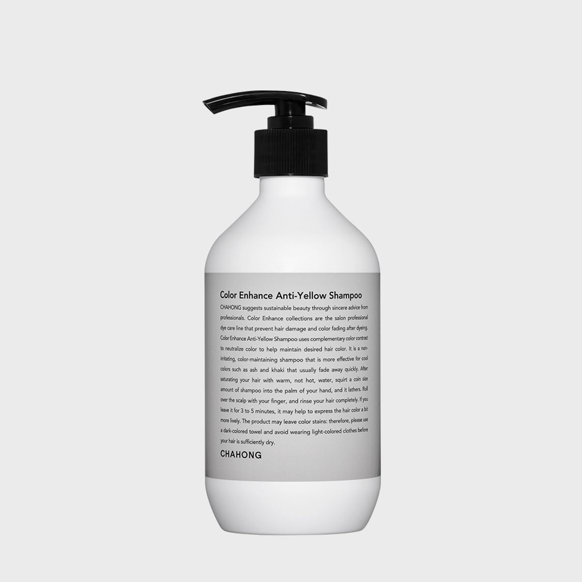 CHAHONG Farbverbesserndes Anti-Gelbstich-Shampoo, 300 ml 