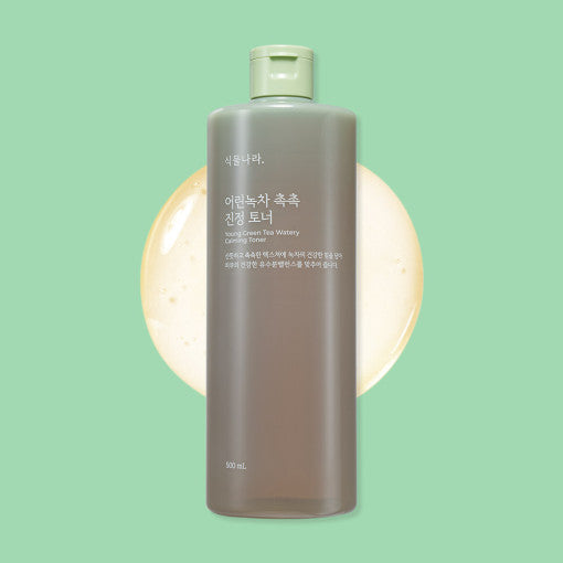 Shingmulnara Young Green Tea Watery Calming Toner 500ml