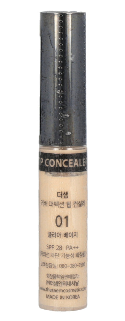 der SAEM Cover Perfection Tip Concealer 6,5g (10 Farbtöne)