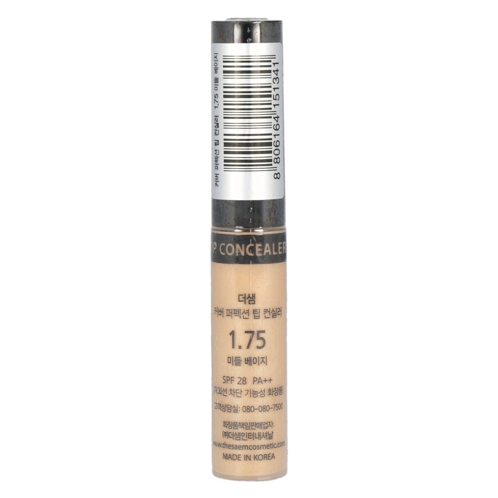 der SAEM Cover Perfection Tip Concealer 6,5g (10 Farbtöne)