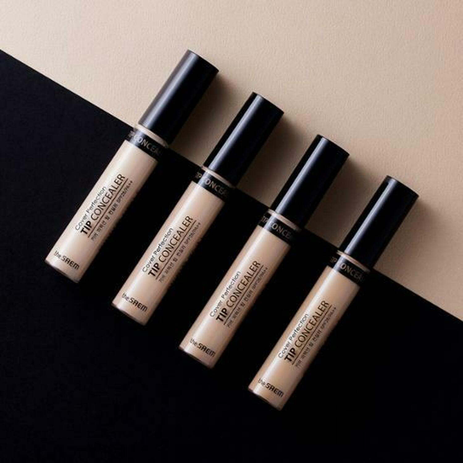 der SAEM Cover Perfection Tip Concealer 6,5g (10 Farbtöne)