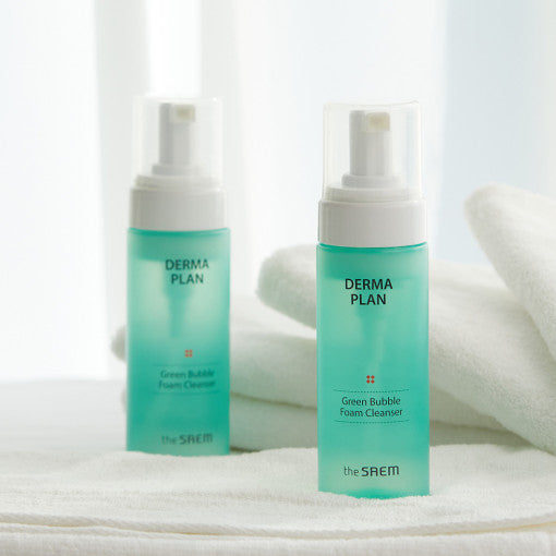 The SAEM Derma Plan Green Bubble Foam Cleanser 150ml