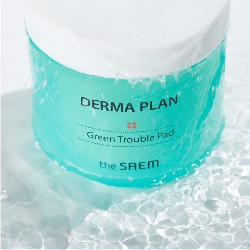 Das SAEM Derma Plan Green Trouble Pad, 145 ml (70 Stück)