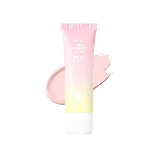 16BRAND 16 Mool Boon Tone Up Cream 50ml (2colors) Light Peach