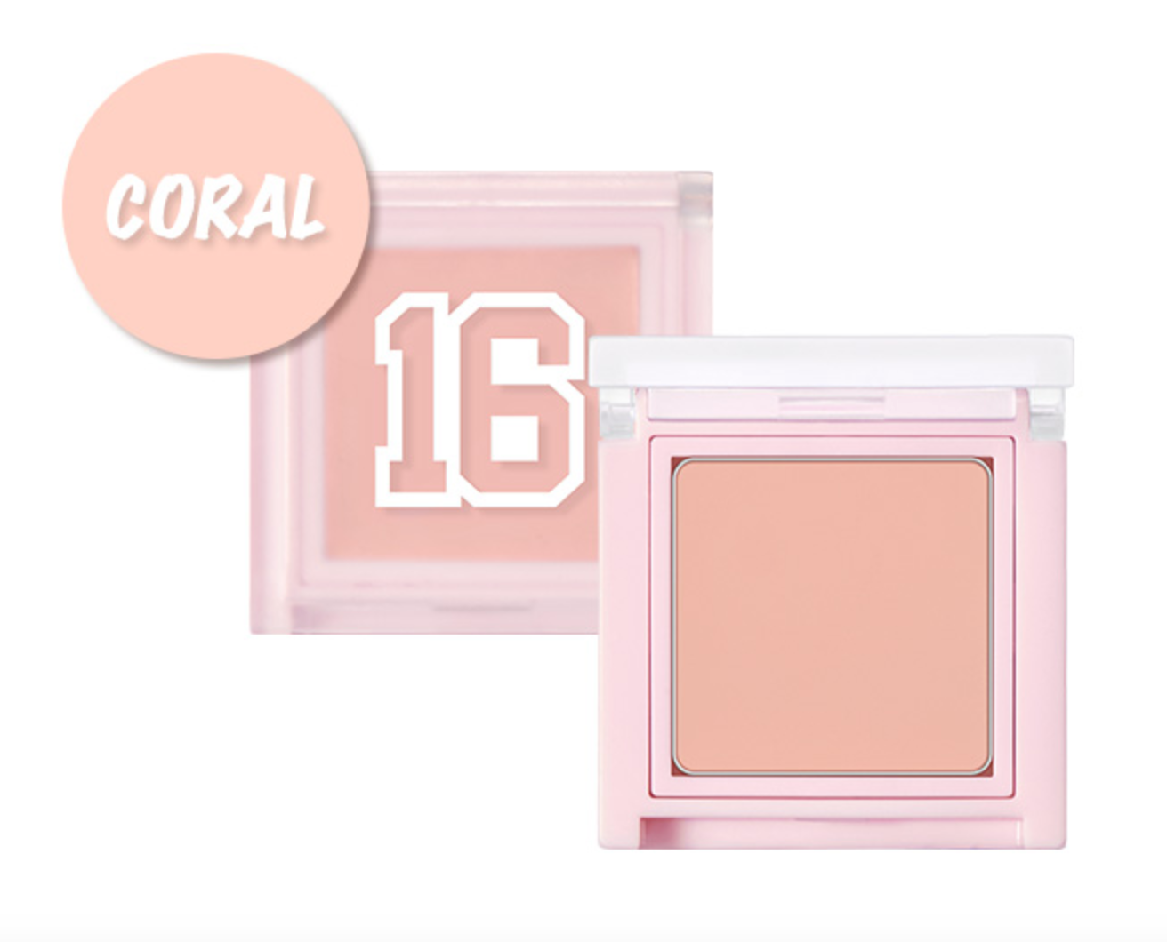 16BRAND MINI MINI BLUSHER (3colors) CORAL