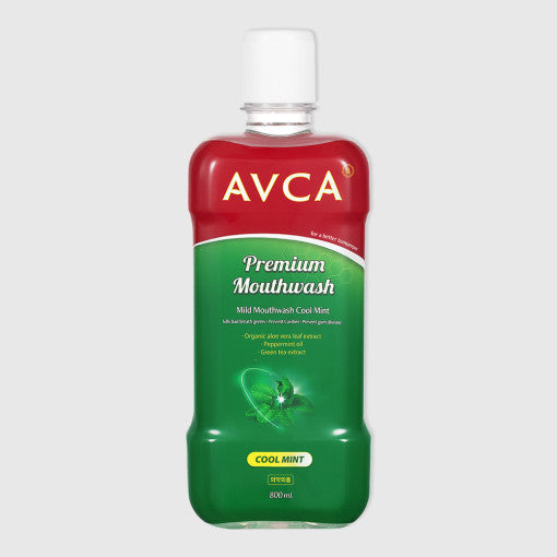 AVCA Mild Mouthwash Cool Mint 800ml