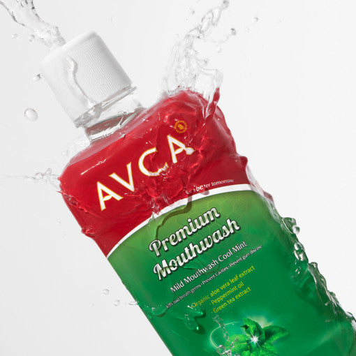 AVCA Mild Mouthwash Cool Mint 800ml