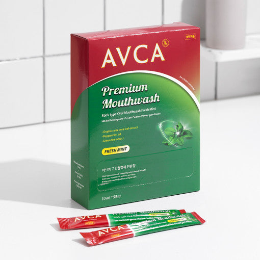 AVCA Stick-Type Oral Mouthwash Fresh Mint 10ml X 50ea