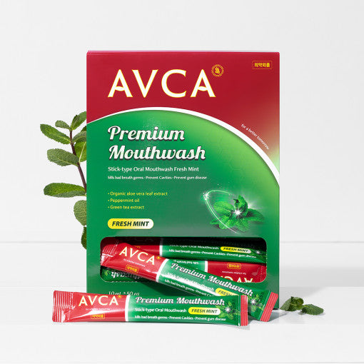 AVCA Stick-Type Oral Mouthwash Fresh Mint 10ml X 50ea