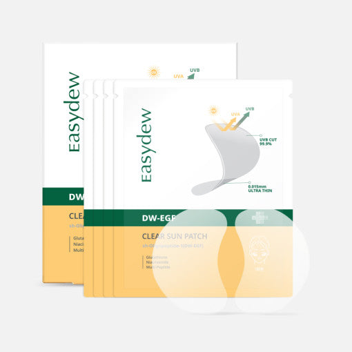 Easydew DW-EGF Peptide Clear Sun Patch 4 Packs