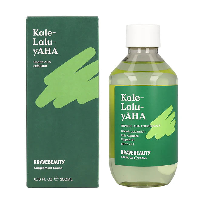 KRAVEBEAUTY Kale-Lalu-yAHA Gentle AHA Exfoliator 200ml