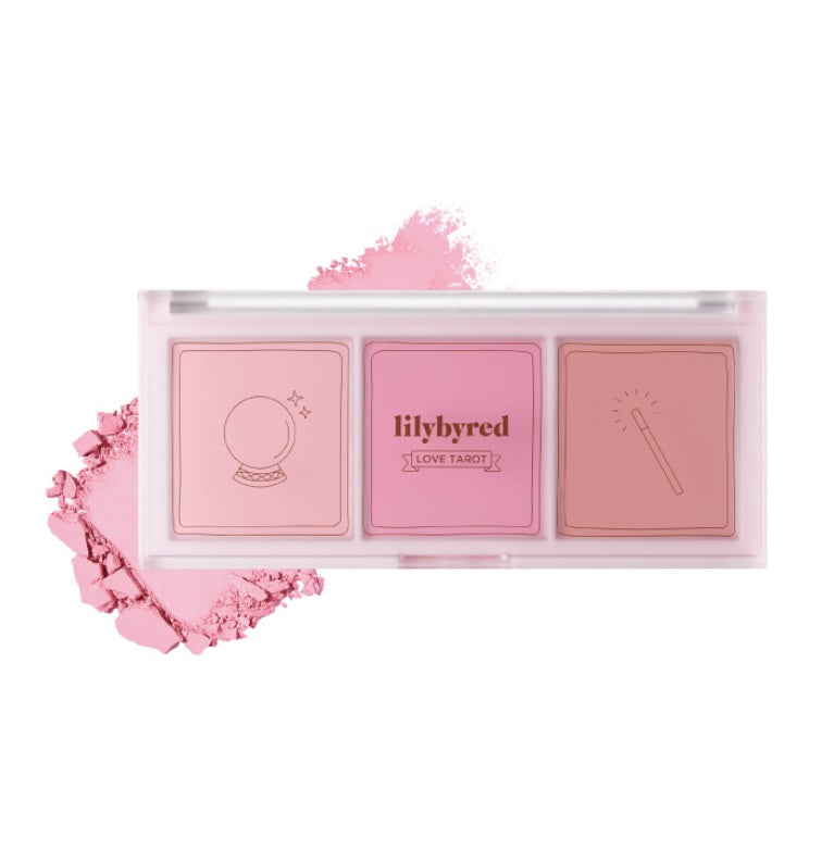 lilybyred Love Tarot Blusher Palette #02 Wish You Cool