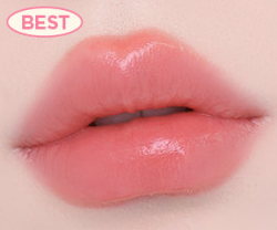 THE FACE SHOP New Bold Sheer Glow Lipstick 3.5g (MOLANG Edition) 04 Molang Rose