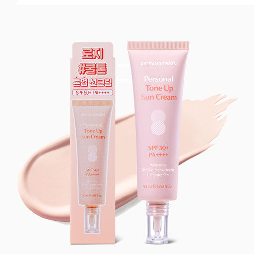 Dr.BANGGIWON Personal Tone Up Sun Cream #01 Rosy 50ml SPF50+ PA++++