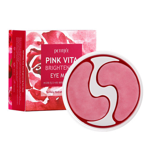 PETITFEE Pink Vita Brightening Eye Mask 70g (60 Patches)