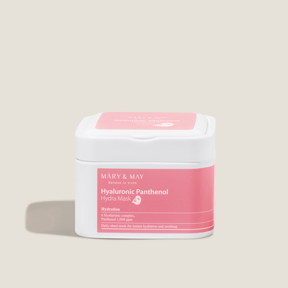 [MARY & MAY] Hyaluronic Panthenol Hydra Mask 400g (30ea)