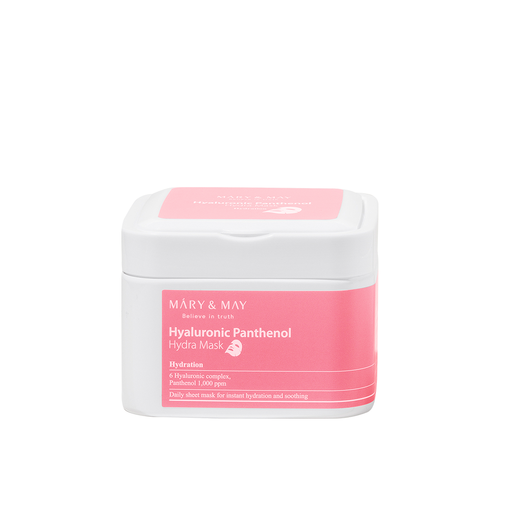 [MARY & MAY] Hyaluronic Panthenol Hydra Mask 400g (30ea)