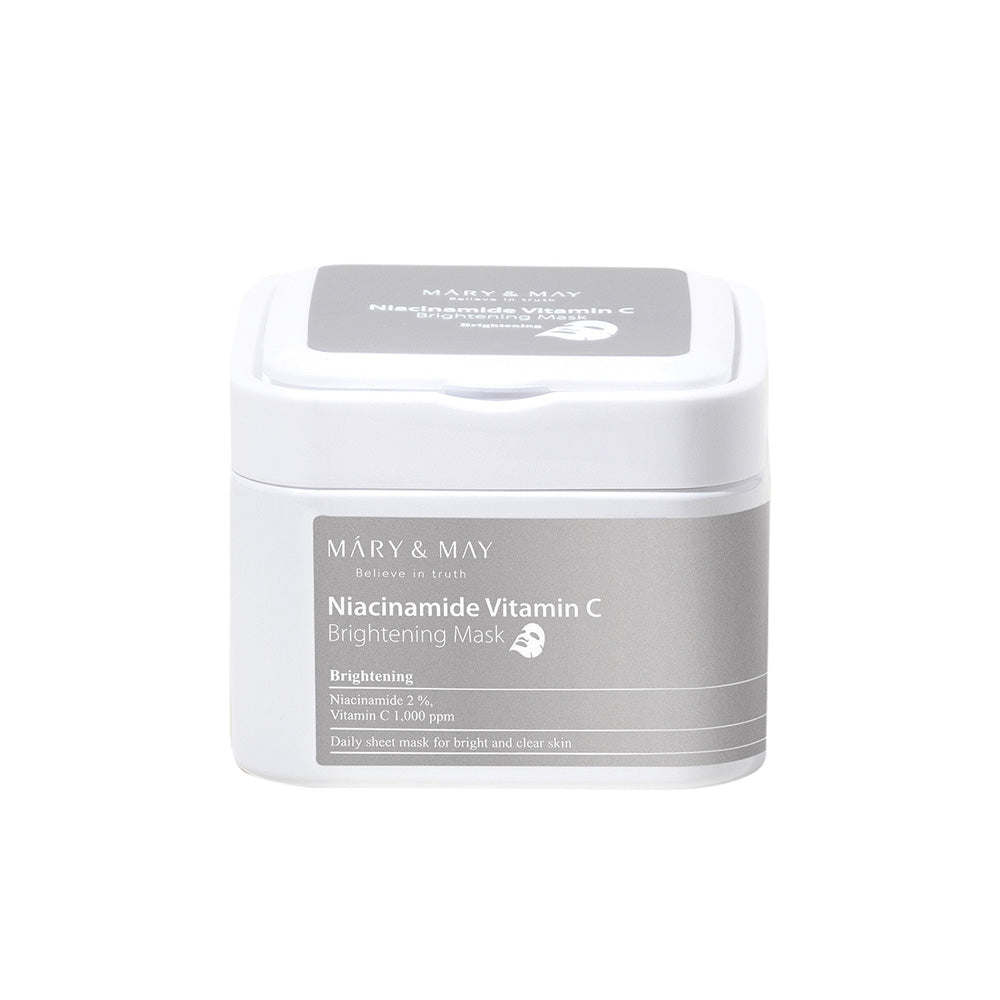 [MARY & MAY] Niacinamide Vitamin C Brightening Mask 400g (30ea)