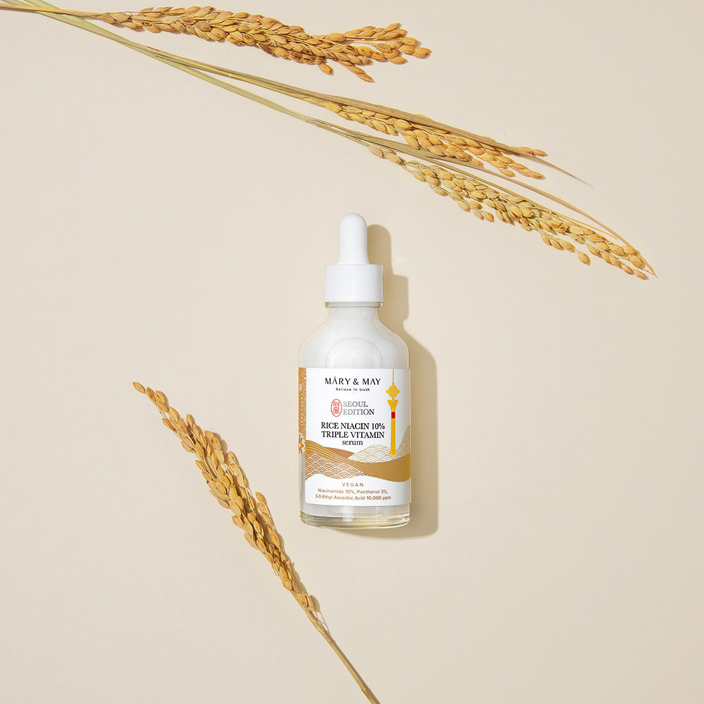 [MARY & MAY] Rice Niacin 10% Triple Vitamin Serum 80ml