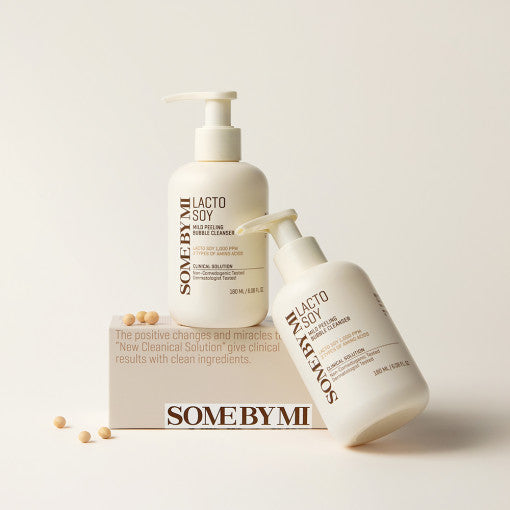 [SOME BY MI] Lacto Soy Mild Peeling Bubble Cleanser 180ml