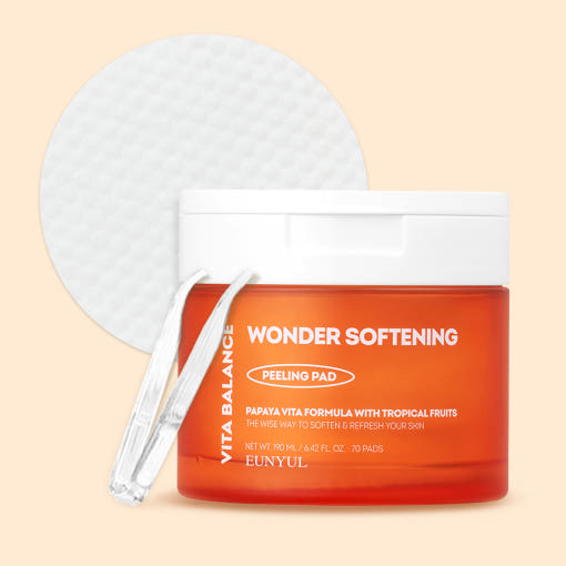 EUNYUL VITA BALANCE WONDER SOFTENING Peeling Pad 70 Pads/190ml