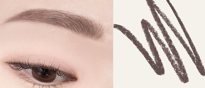 [MACQUEEN New York] My Strong Eye Brow Pencil-Hard Powder 1.2g (3color) Grey Brown