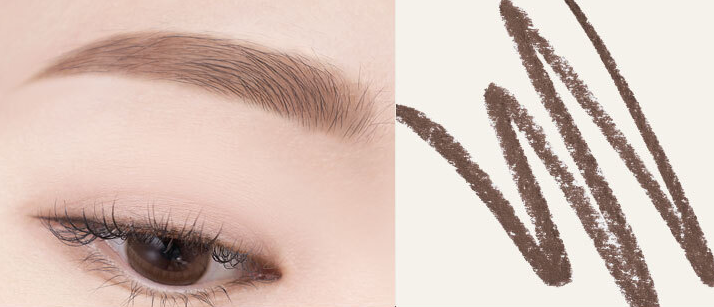 [MACQUEEN New York] My Strong Eye Brow Pencil-Hard Powder 1.2g (3color) Natural Brown