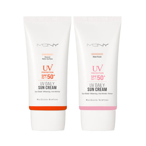 [MACQUEEN New York] UV Daily Sun Cream Travel Kit SPF50+ PA+++ (Base 30ml+Matt 30ml)