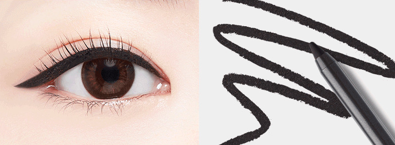 [MACQUEEN New York] Water Proof Pencil Eyeliner 1.7g (3color) Smokey Roasting Latte