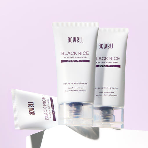 acwell Black Rice Moisture Sunscreen SPF50+ PA+++ 50ml