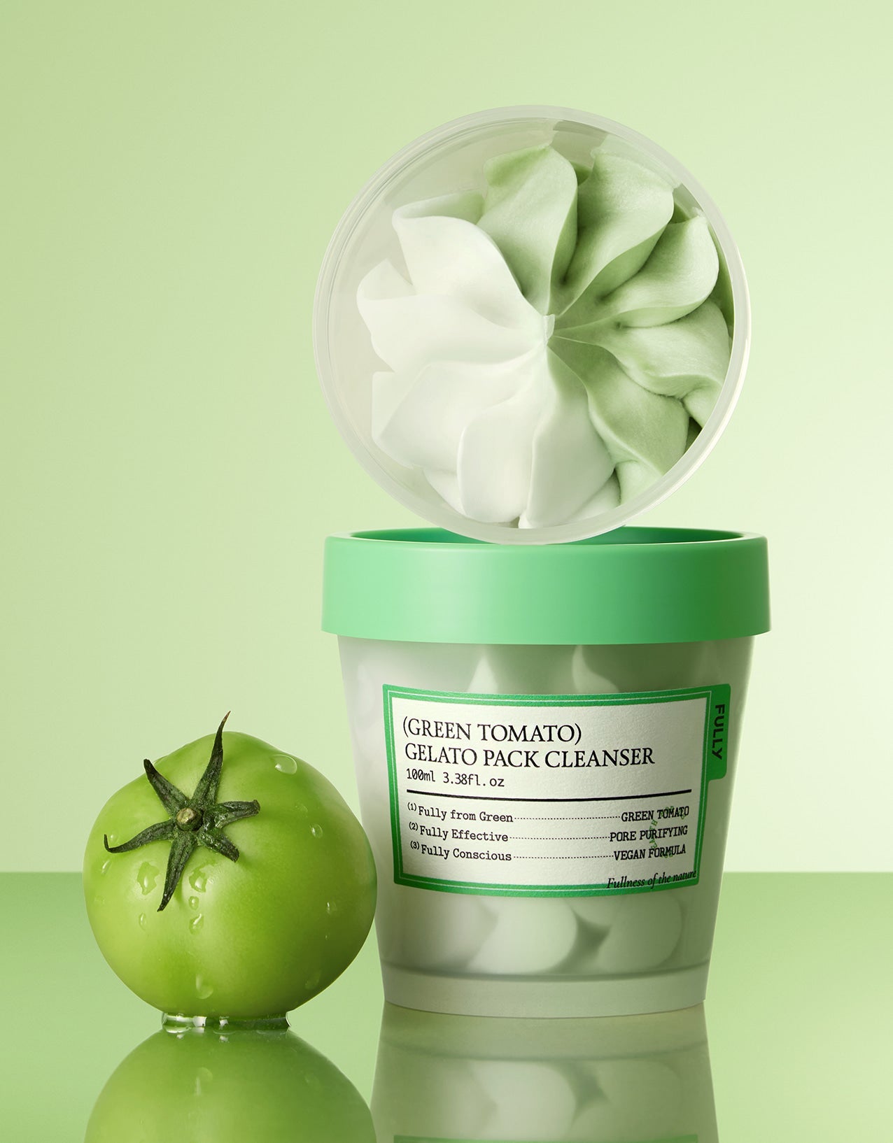 FULLY GREEN TOMATO GELATO PACK CLEANSER 100ml - JOSEPH BEAUTY