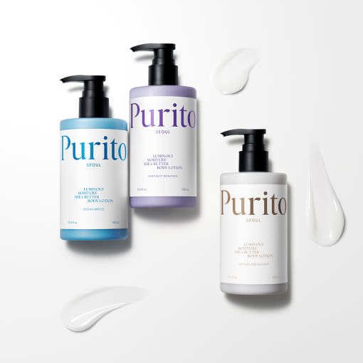 [PURITO SEOUL] Luminous Moisture Shea Butter Body Lotion 300ml (3 - types) - JOSEPH BEAUTY
