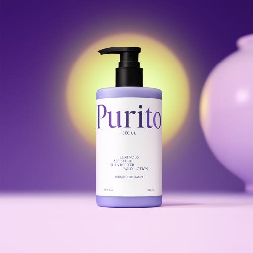 [PURITO SEOUL] Luminous Moisture Shea Butter Body Lotion 300ml (3-types)