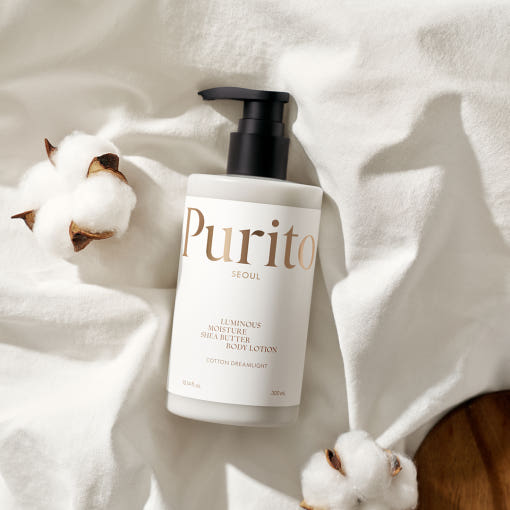 [PURITO SEOUL] Luminous Moisture Shea Butter Body Lotion 300ml (3-types)