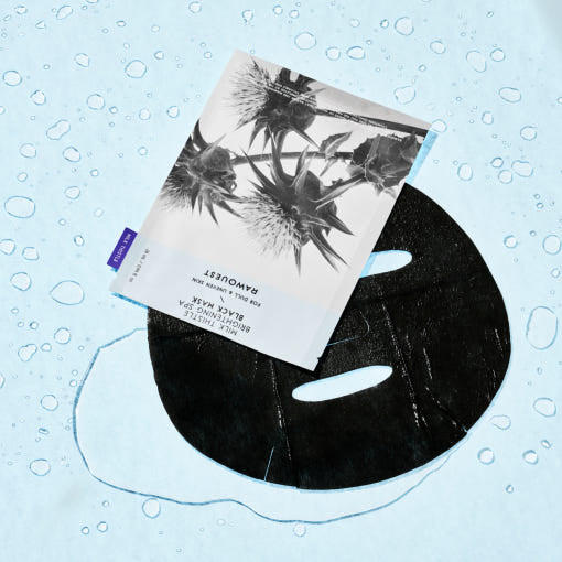 RAWQUEST Milk Thistle Brightening SPA Black Mask 28mlX5ea