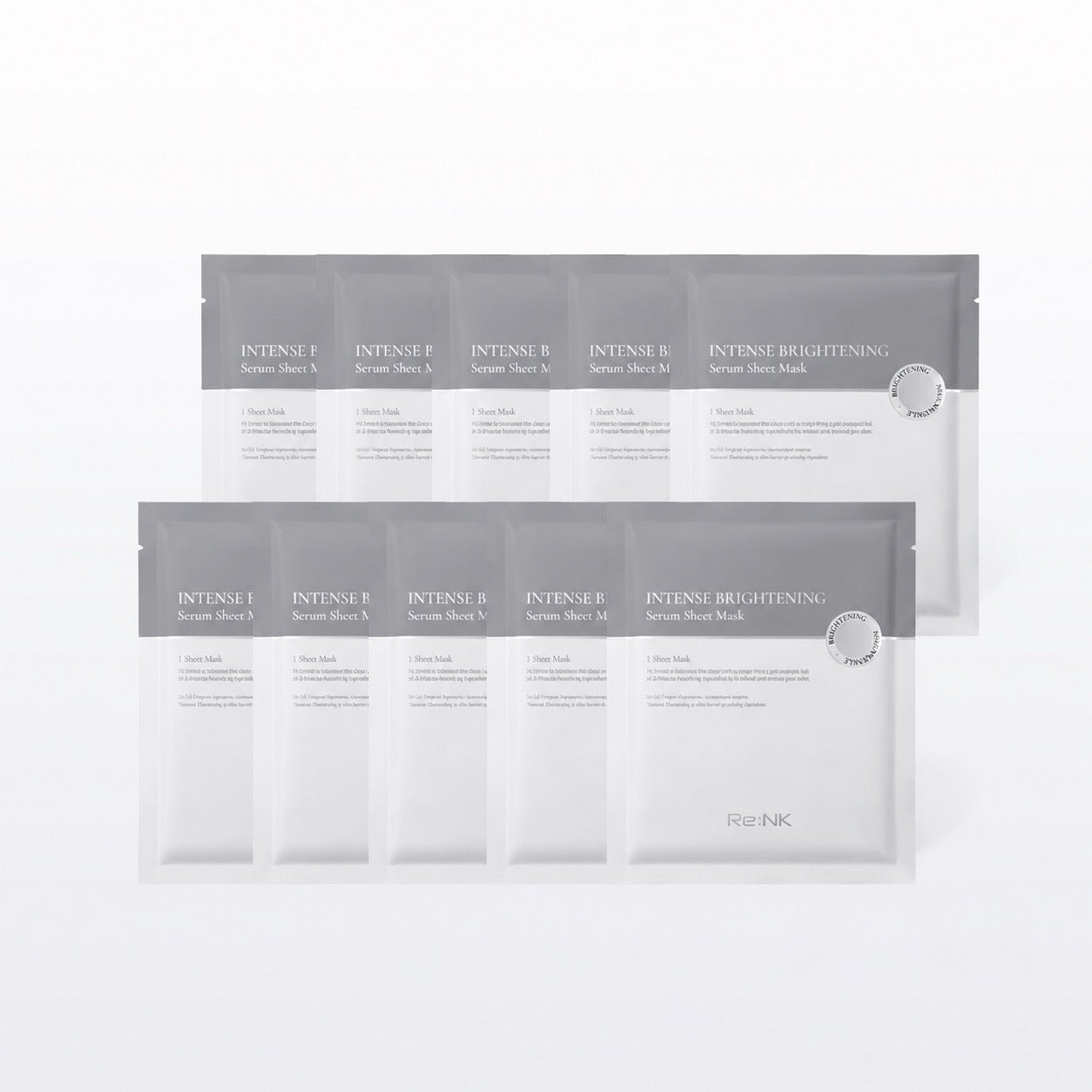 Re:NK Intense Brightening Serum Sheet Mask 27ml X 10ea
