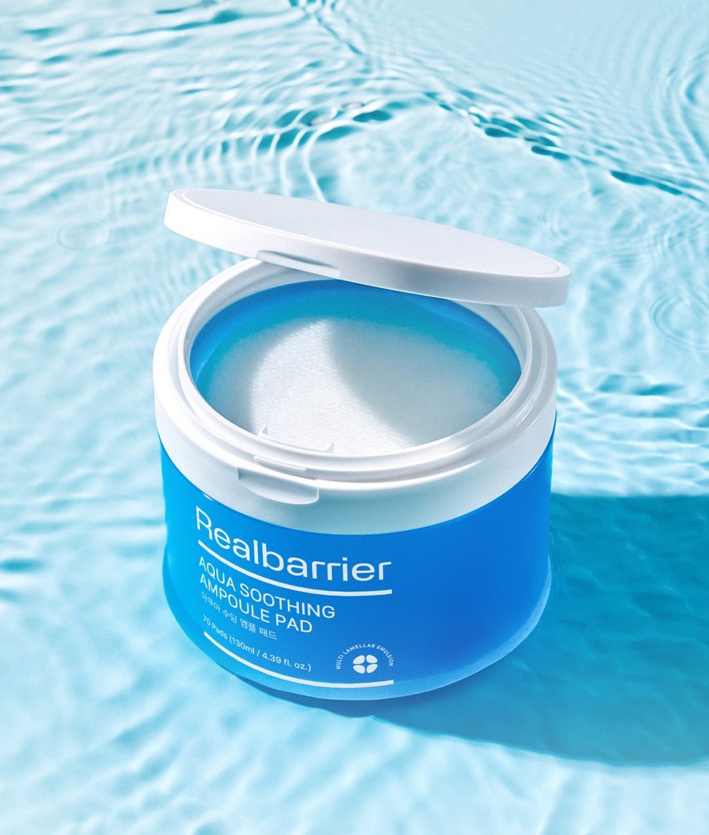 [Real Barrier] Aqua Soothing Ampoule Pad 130ml (70ea) - JOSEPH BEAUTY