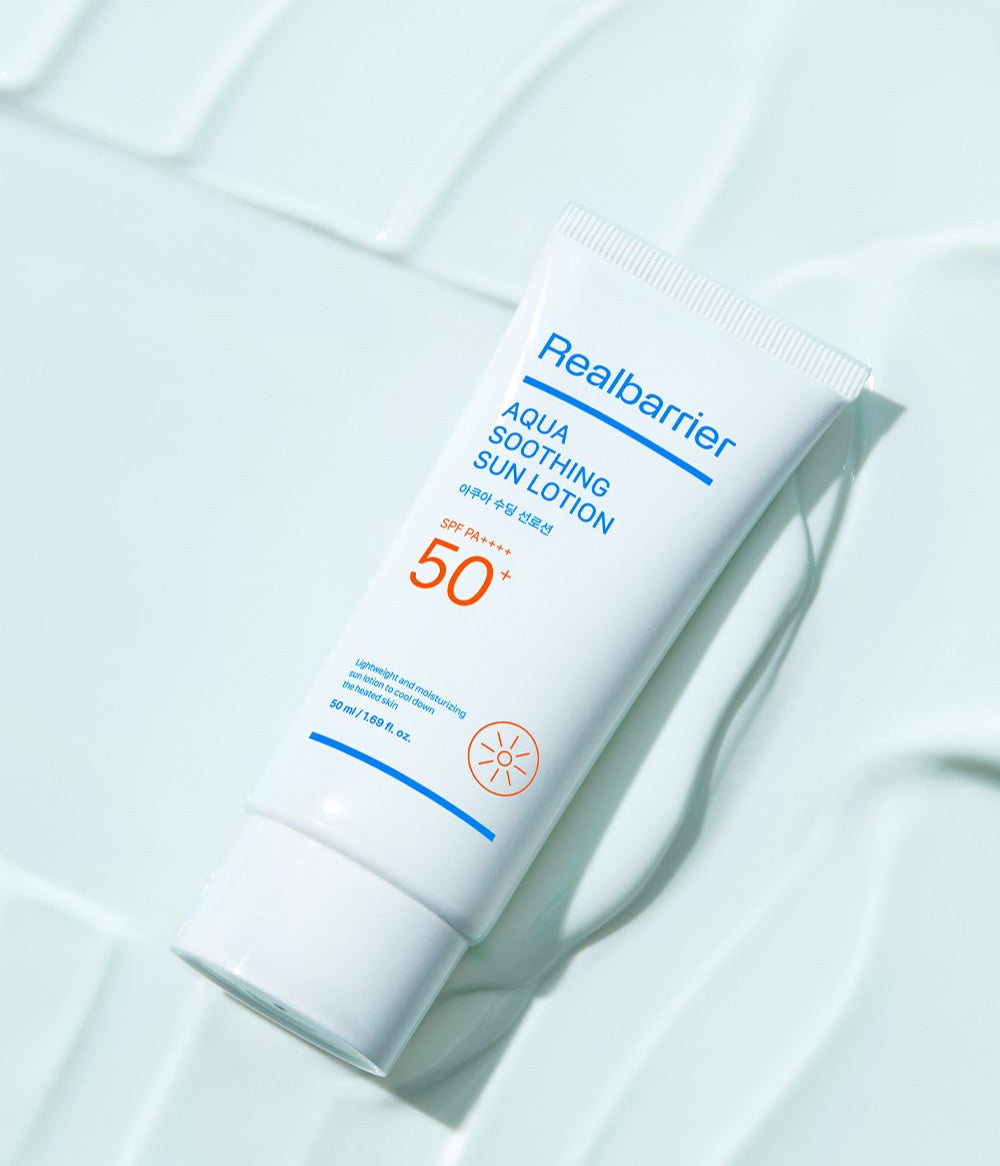 [Real Barrier] Aqua Soothing Sun Lotion SPF50+ PA++++ 50ml
