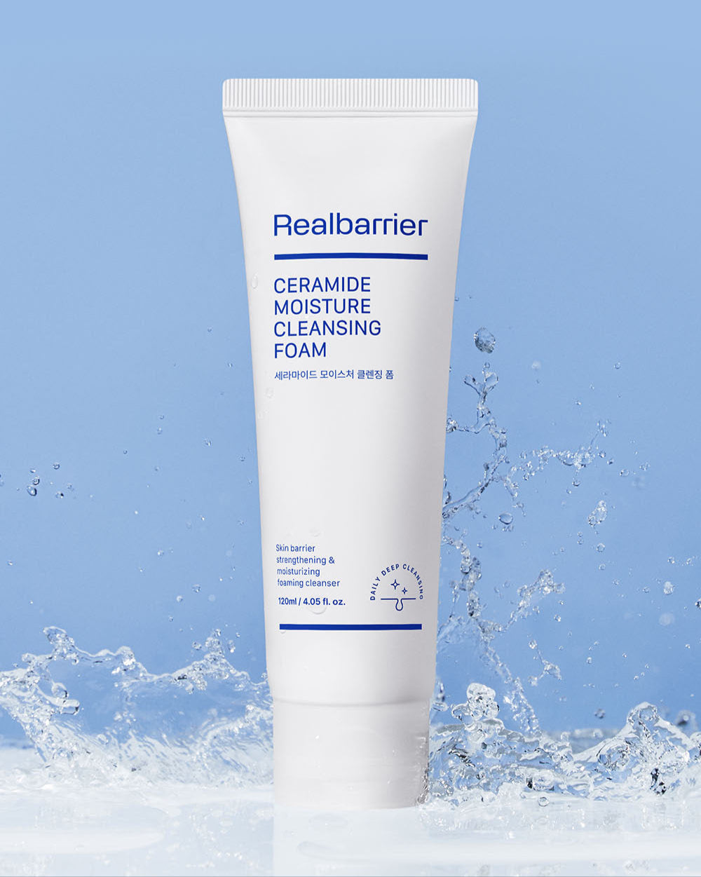 [Real Barrier] Ceramide Moisture Cleansing Foam 120ml